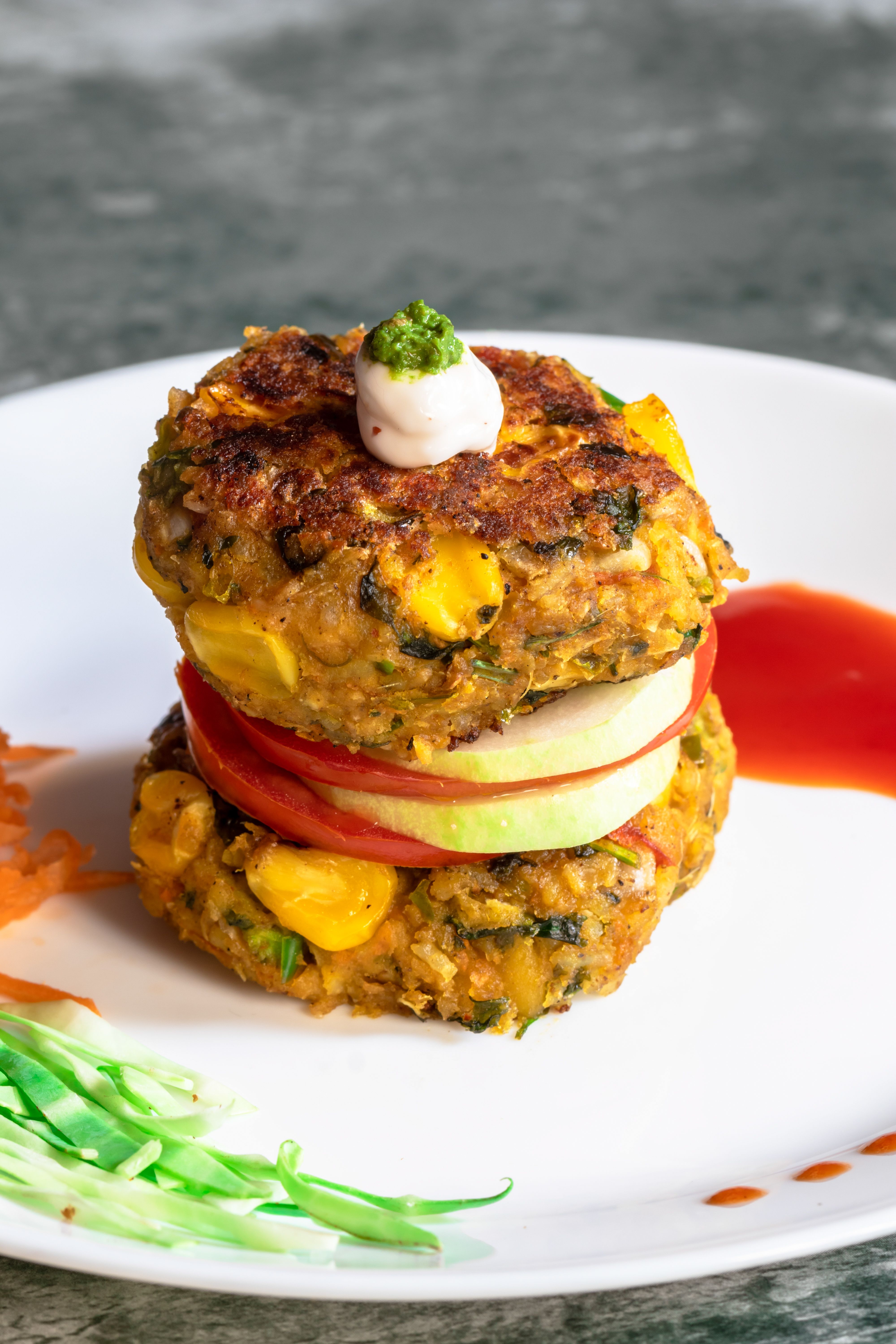 Frittelle messicane zucchine e mais