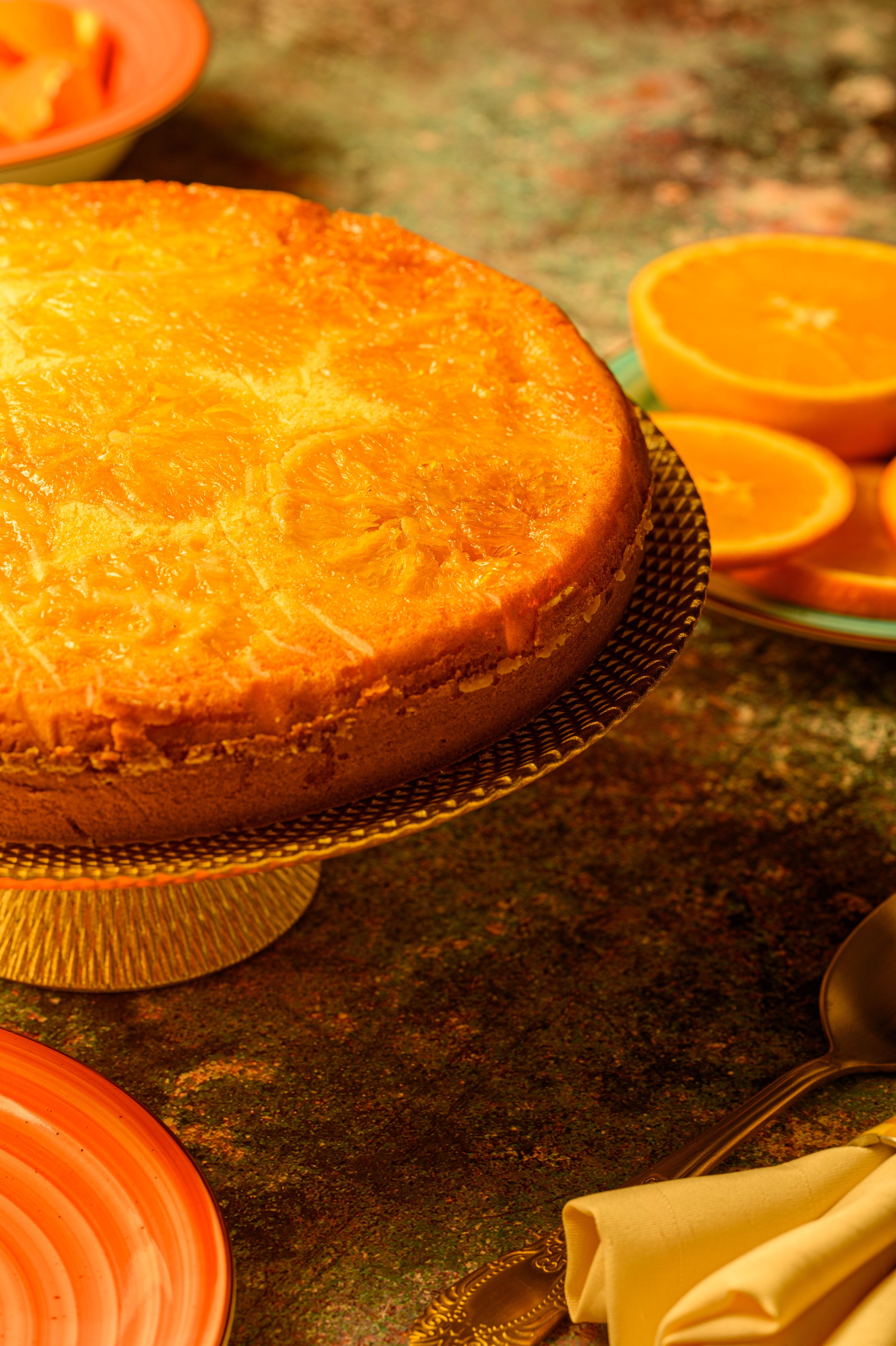 Torta spagnola all’arancia e olio d’oliva