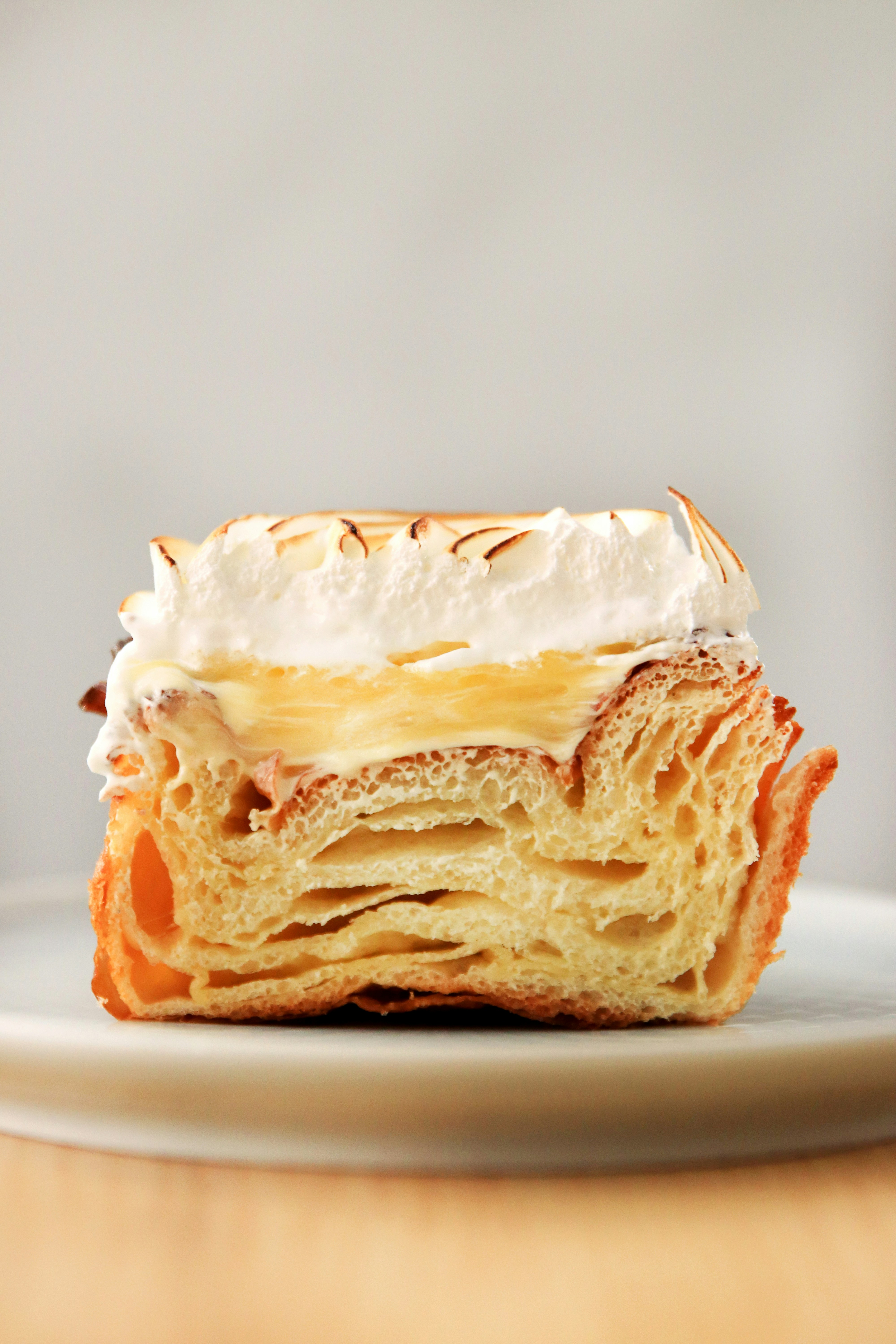 Teglia francese di fillo e crema alla vaniglia