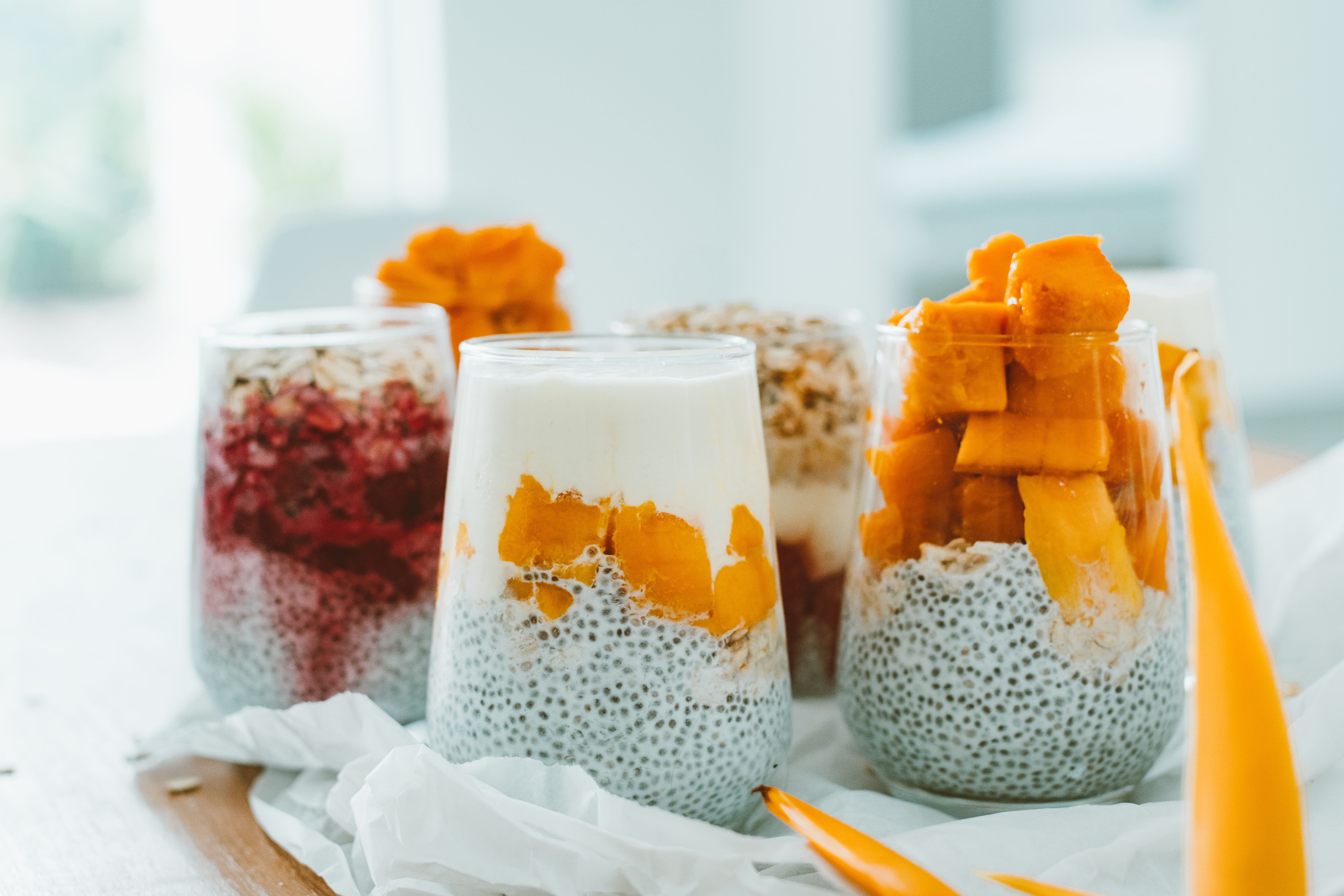 Thai Mango Coconut Chia Pudding